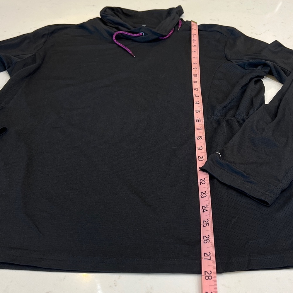 Columbia Omni-Wick Cowl Neck Active Pullover Black Long Sleeve XXL NWT - Picture 9 of 9